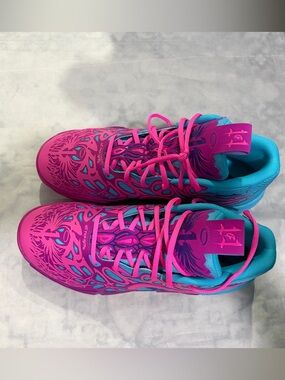 Puma Men’s Sneakers in Hot Pink and Aqua